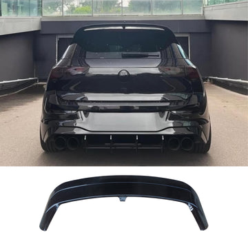 Rear Spoiler for VW Golf MK8 R GTD GTI 2019-2025 CS Style Roof Spoiler